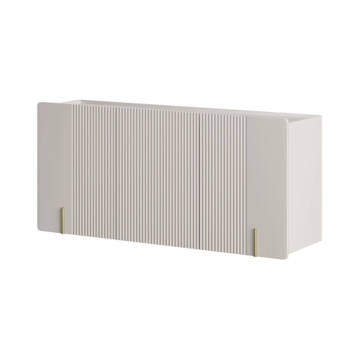 Komoda Malmi 150 cm wisząca - kaszmir / złoty